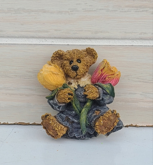 Boyd's Bears Pin Tulip An Armful of Blooms Floral Collection - Picture 1 of 4